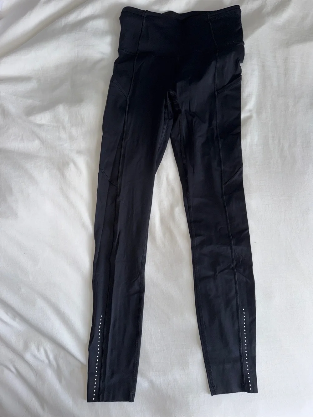 lululemon Wunder Train Black High-Rise Performance Leggings with pockets